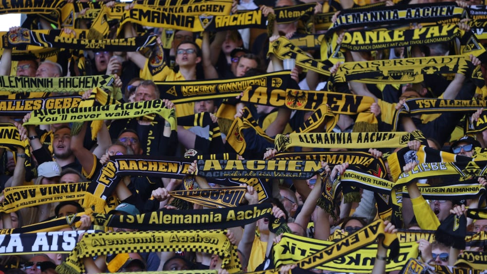 Fans von Alemannia Aachen