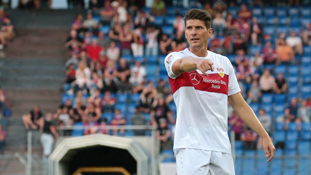 Einmal erfolgreich: Mario Gomez präsentierte sich gegen Freiburg mehrfach schussgewaltig.