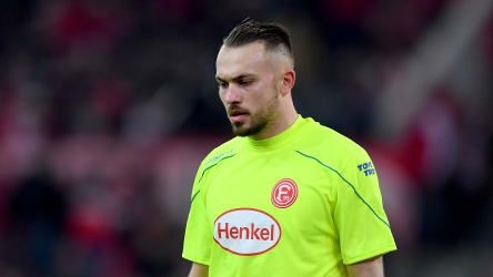 War nach der Partie bedient: Düsseldorfs Keeper Florian Kastenmeier.