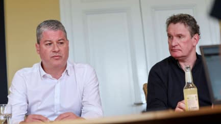 Die BHC-Geschäftsführer Philipp Tychy und Jörg Föste geben einen Einblick in die wirtschaftliche Situation des Klubs.