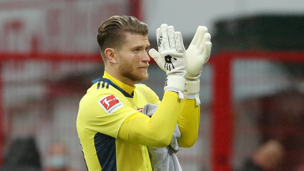 Unions Torhüter Loris Karius hat wieder auf dem Platz trainiert.