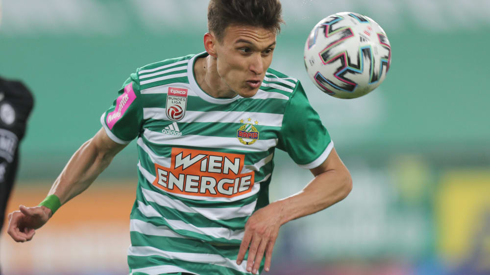 Dejan Ljubicic spielt aktuell bei Rapid Wien - und hat das Interesse von Eintracht Frankfurt geweckt.