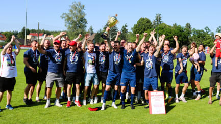 Landesmeister in Brandenburg der Saison 2024/25 und Aufsteiger zur Oberliga: Union Klosterfelde.