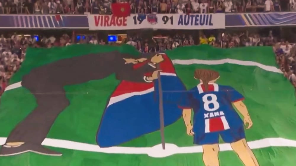 Luis Enrique en zijn dochter Xana.