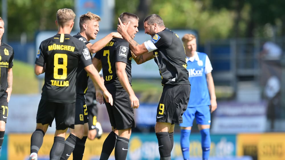 Auftakt geglückt: Sascha Mölders und 1860 München haben sich in Meppen behauptet.