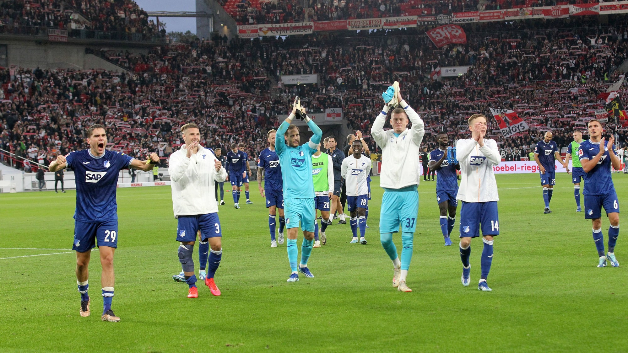 Hoffenheim gewinnt in Stuttgart