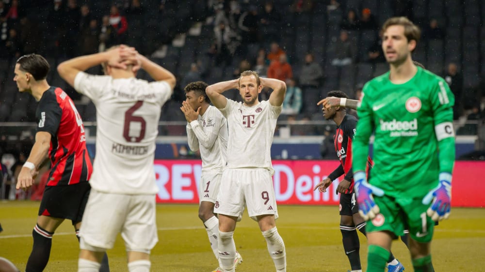 Kingsley Coman, Harry Kane und Kevin Trapp