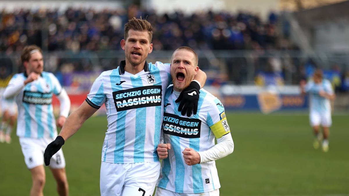 Niederlechner initiates with a backheel: 1860 defeats Saarbrücken