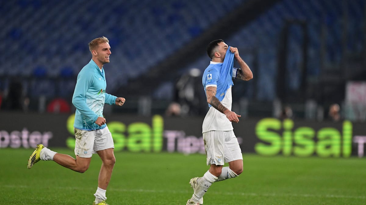 Geisterspiel-Atmosph-re-Lazio-holt-dramatischen-Sieg-in-der-100-Minute