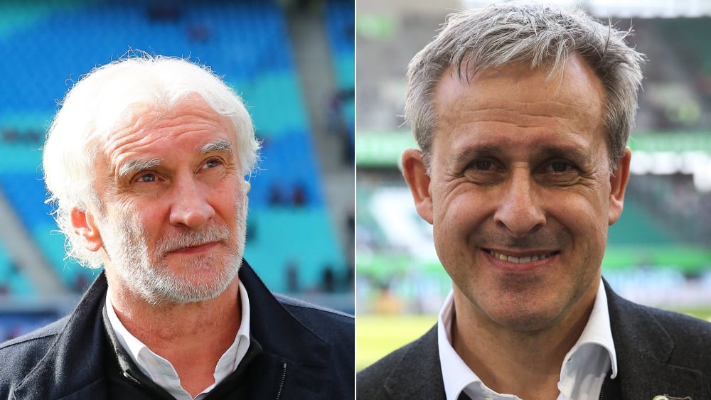 Zwei Legenden des deutschen Fu&#223;balls werden 60 Jahre alt: Rudi V&#246;ller und Pierre Littbarski.