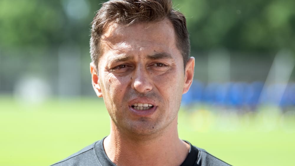 Will mit Hertha in der ersten Pokalrunde auf keinen Fall der "Depp" sein: BSC-Coach Ante Covic.