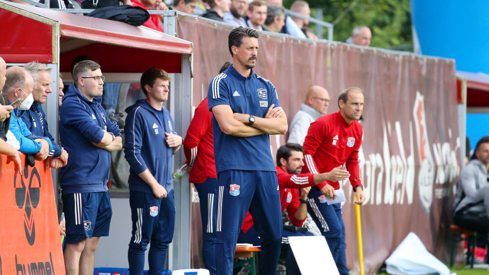 Erstmals als Chefcoach in der Regionalliga an der Seitenlinie: Sandro Wagner.