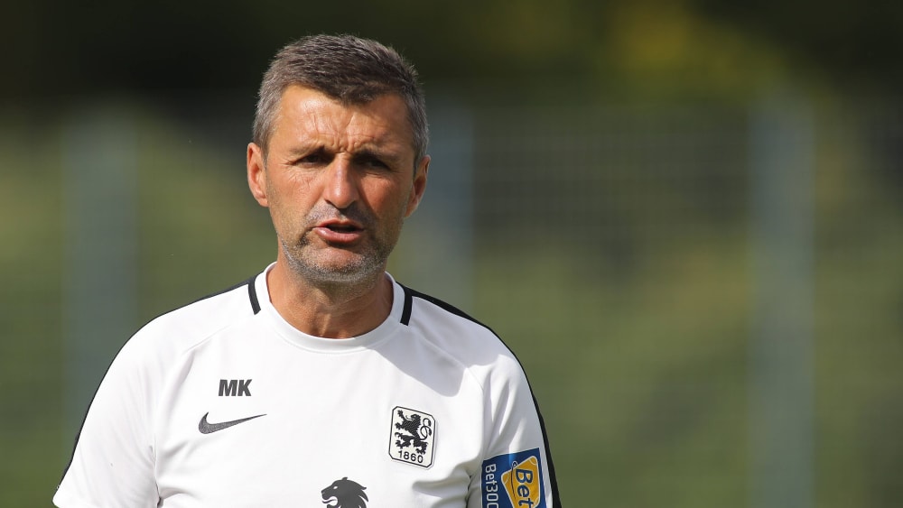 Muss sich in Quarantäne begeben: Löwen Coach Michael Köllner.