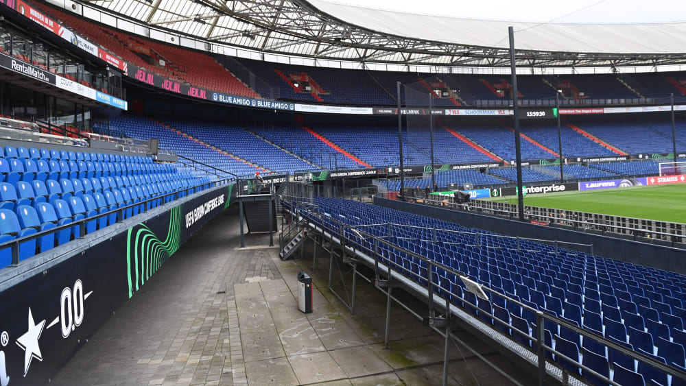 Am Donnerstagabend muss Union hier gegen Feyenoord antreten: De Kuip in Rotterdam.