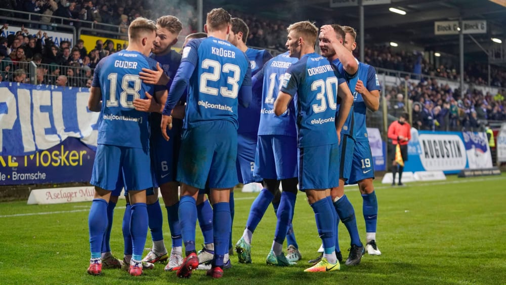 Konnte gegen Viktoria Köln einen deutlichen Erfolg feiern: Der SV Meppen. 