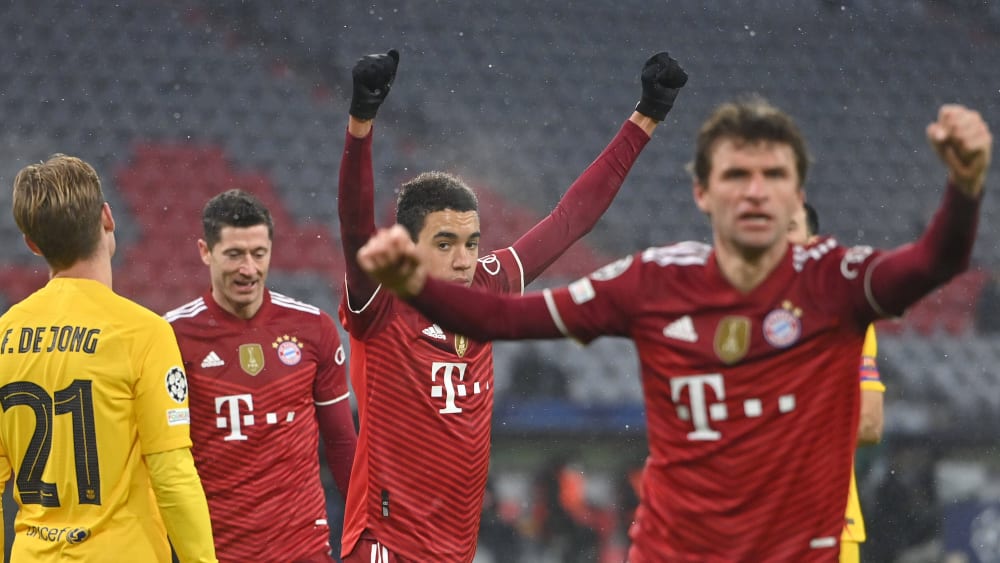 Bayern-Jubel mit Lewandowski, Musiala, Müller