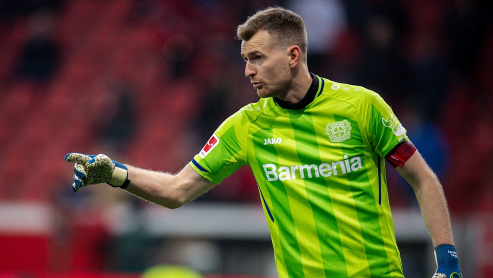 Kann in Dortmund nicht das Leverkusener Tor hüten: Lukas Hradecky.