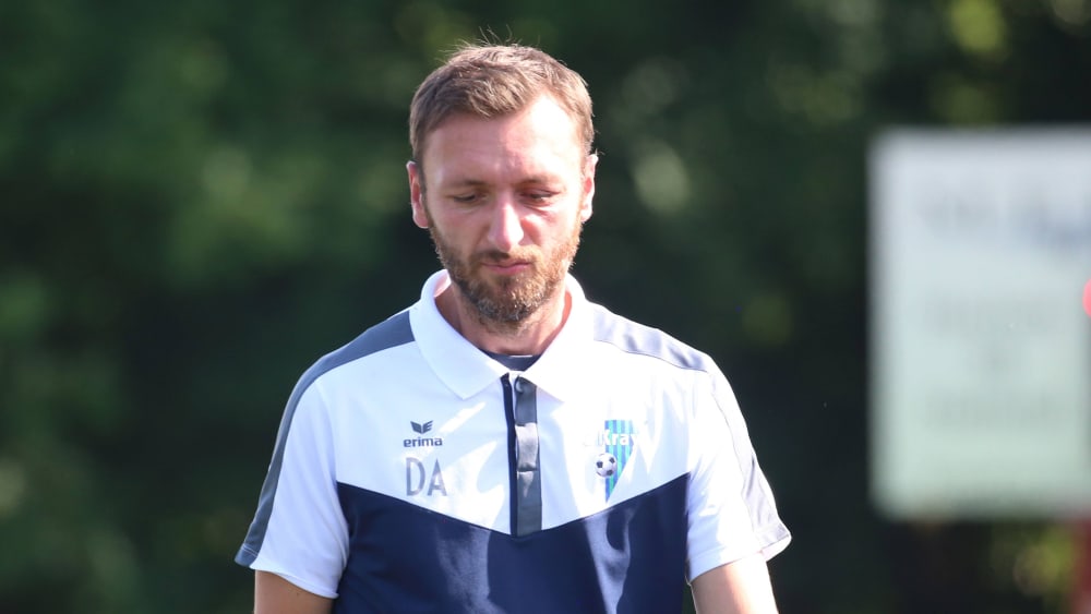 Trainer Damian Apfeld verlässt den FC Kray.