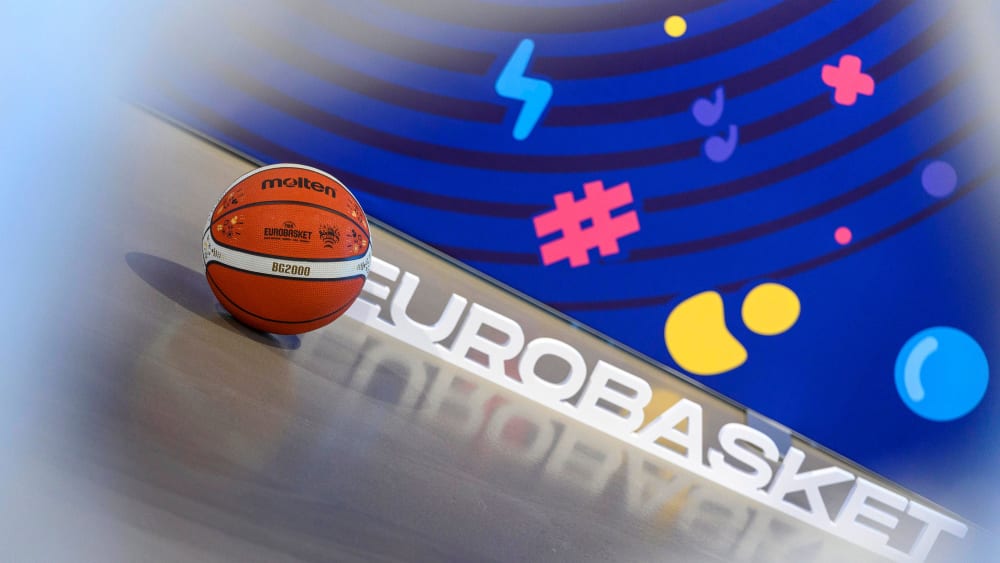 Die Basketball-EM 2022 findet auch in Deutschland statt.