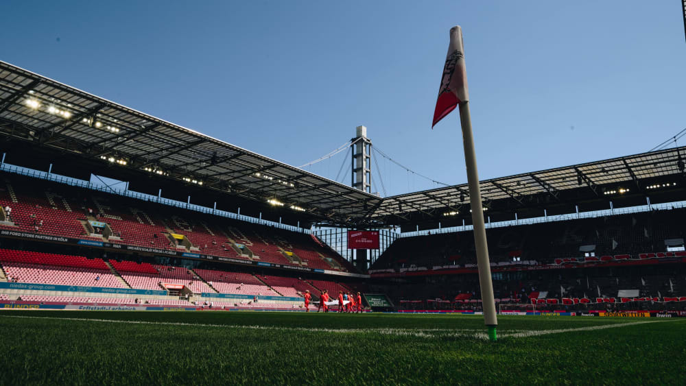 Das Rhein-Energie-Stadion in Köln-Müngersdorf wird für eine Nacht zur Heimspielstätte von Viktoria Köln.