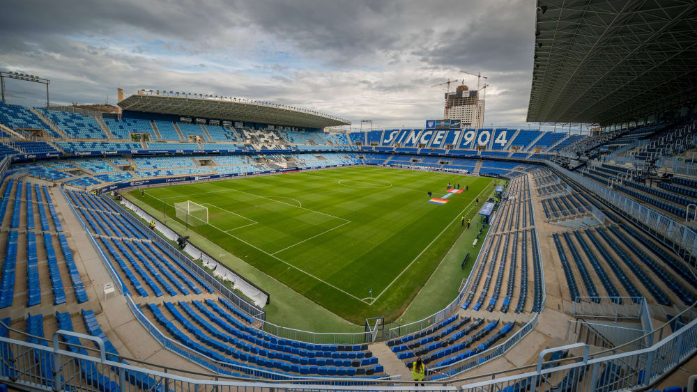 Stadion La Rosaleda in Malaga&nbsp;