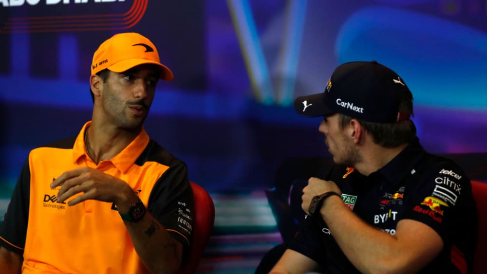 Bald vereint: Daniel Ricciardo und Max Verstappen (re.).