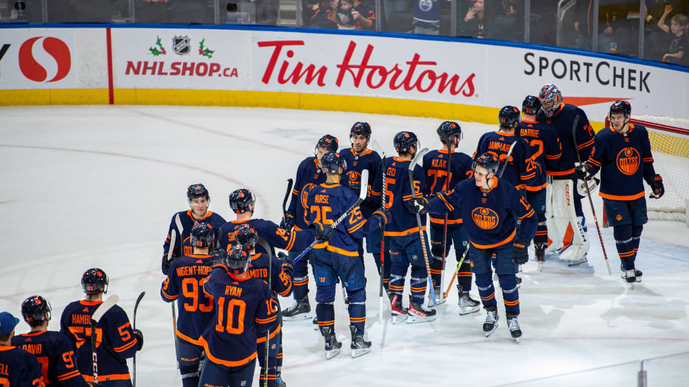 NHL Thompson trifft viermal im Drittel bei OilersSieg kicker