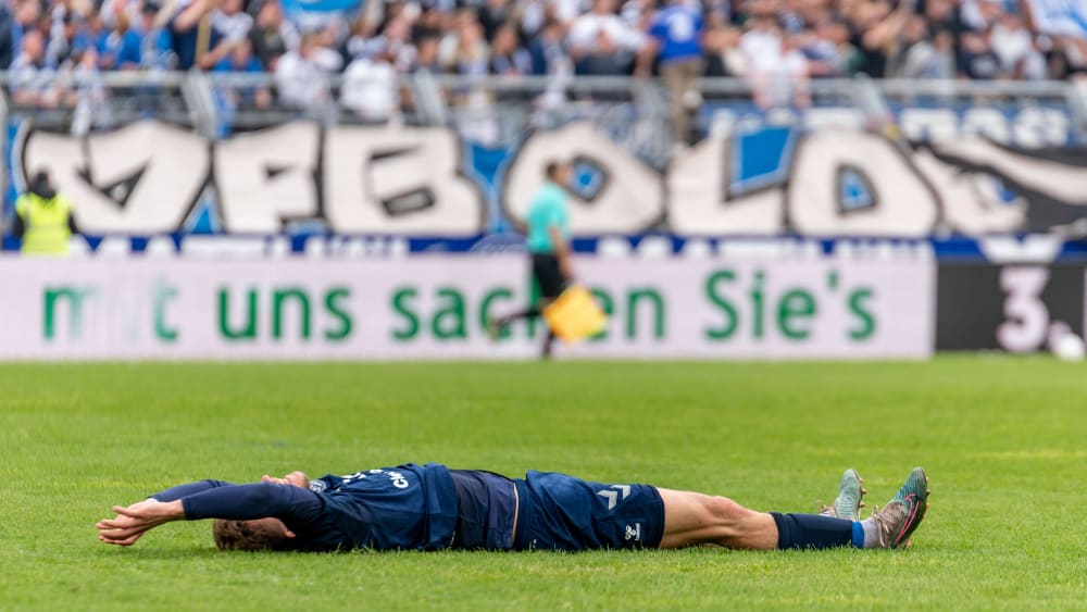 Am Boden: Der VfB Oldenburg steigt aus der 3. Liga ab.
