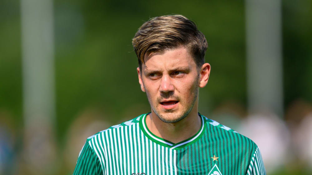 Dawid Kownacki traf auch bei seinem zweiten Auftritt im Trikot des SV Werder Bremen.