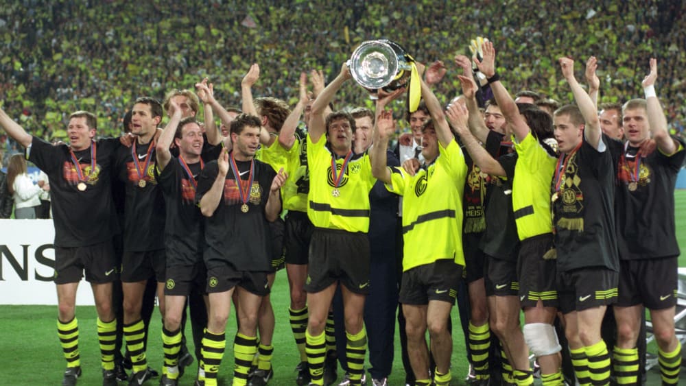 Champions-League-Finale am 28.05.1997, Olympiastadion München, Borussia Dortmund - Juventus Turin 3:1