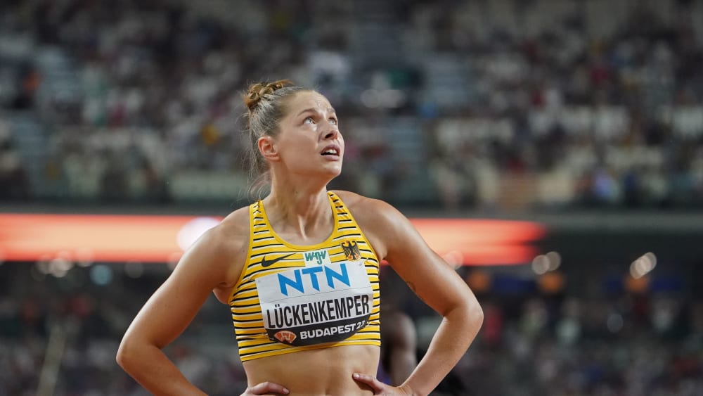 Gina Lückenkemper steht nicht im WM-Finale um die 100 Meter.