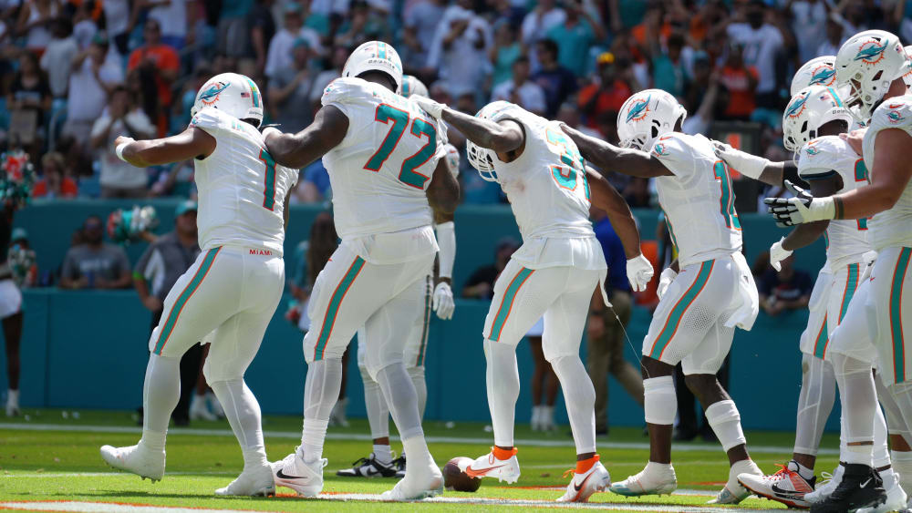 Der Zug hat keine Bremsen: Die Miami Dolphins überrollten die Denver Broncos.