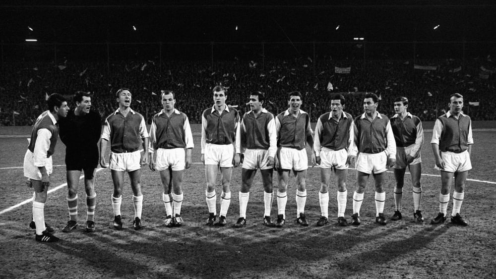 Die Rapid-Mannschaft in der Saison 1966/67.