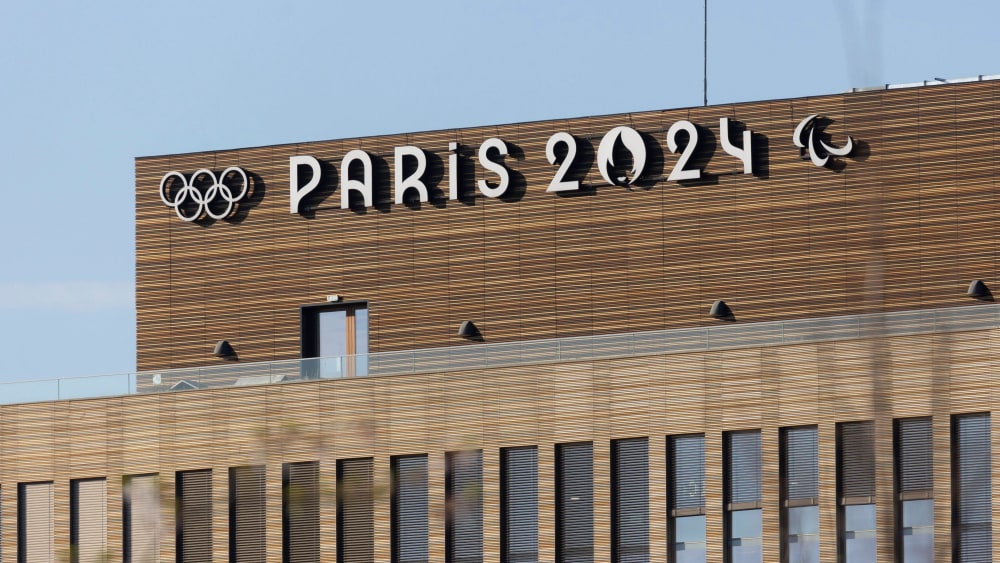Die Spiele rücken näher: die Zentrale des Organisations-Komitees in Paris.