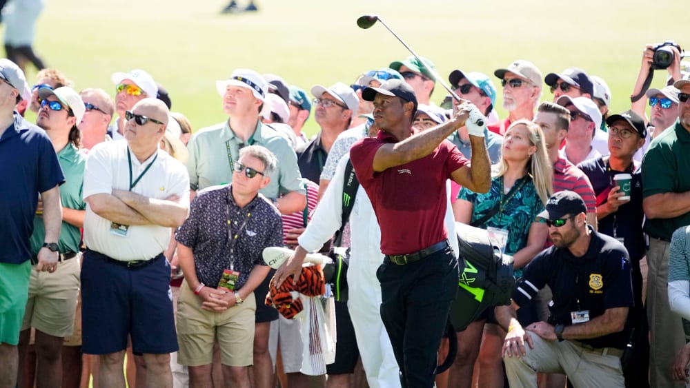 Wird wie beim Masters in Augusta weiterhin von unzähligen Golf-Fans geliebt und verfolgt: Tiger Woods.