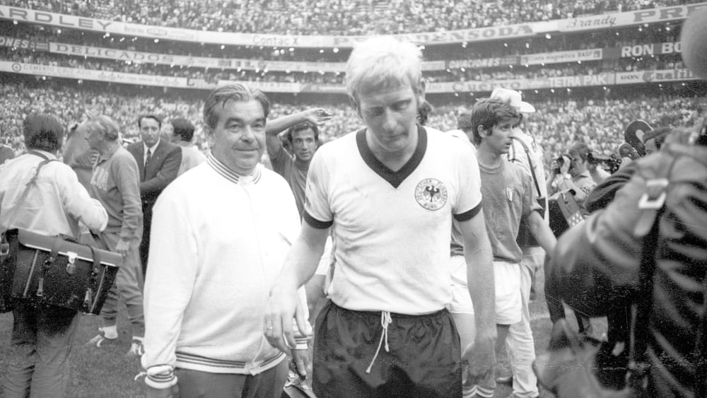 Torschütze beim unvergessenen 3:4 gegen Italien 1970 in Mexico City: Karl-Heinz Schnellinger.