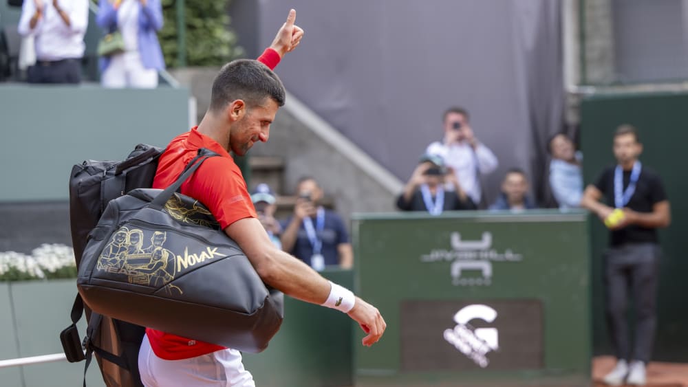 Ging trotz der Halbfinal-Niederlage erhobenen Hauptes vom Platz: Novak Djokovic.