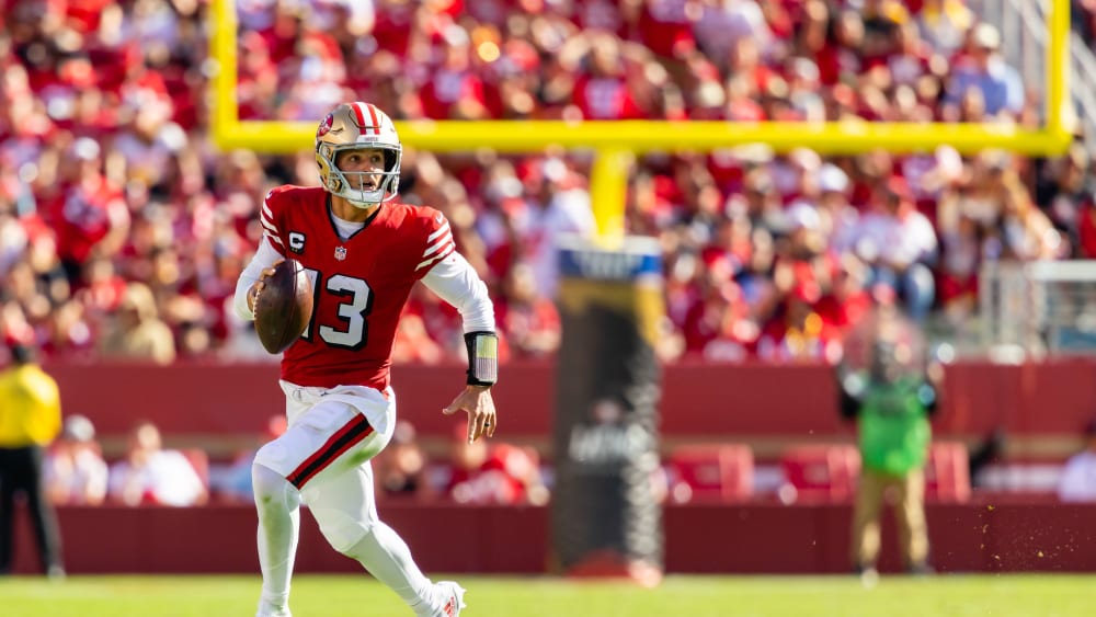 Brock Purdy von den San Francisco 49ers