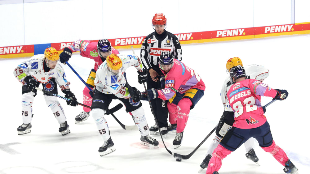 Bremerhaven vs. München in der DEL.