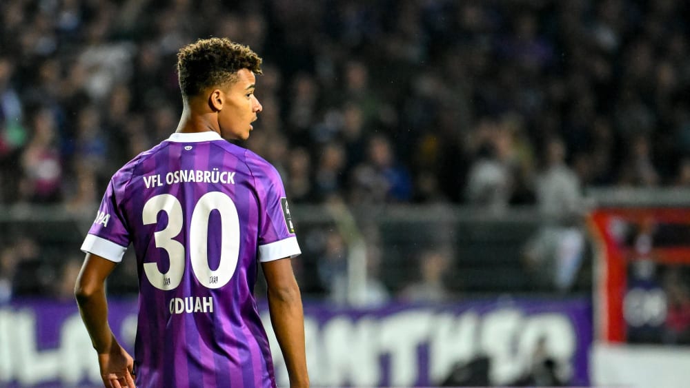 0 gegen Rot-Weiss Essen am 9. September 2022 auf dem Feld.