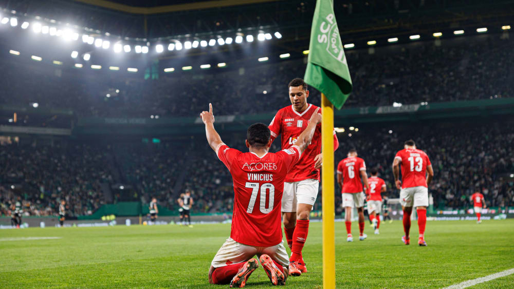 Auch Meister Sporting besiegte Santa Clara vergangene Saison