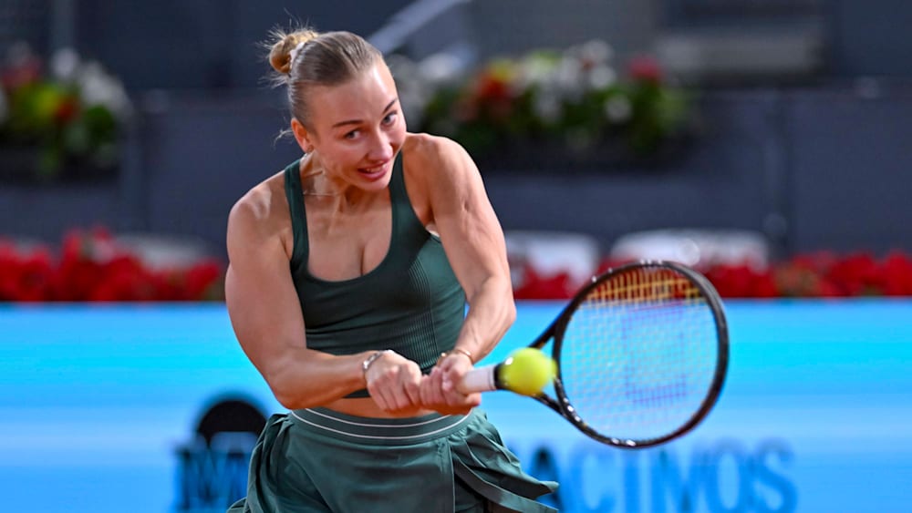 Potapova bei WTA-1000-Halbfinal-Premiere in Madrid out - kicker