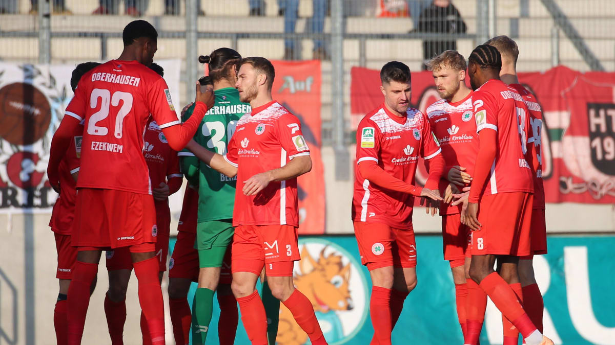 Highlights SC RotWeiß Oberhausen vs. SC Wiedenbrück Regionalliga