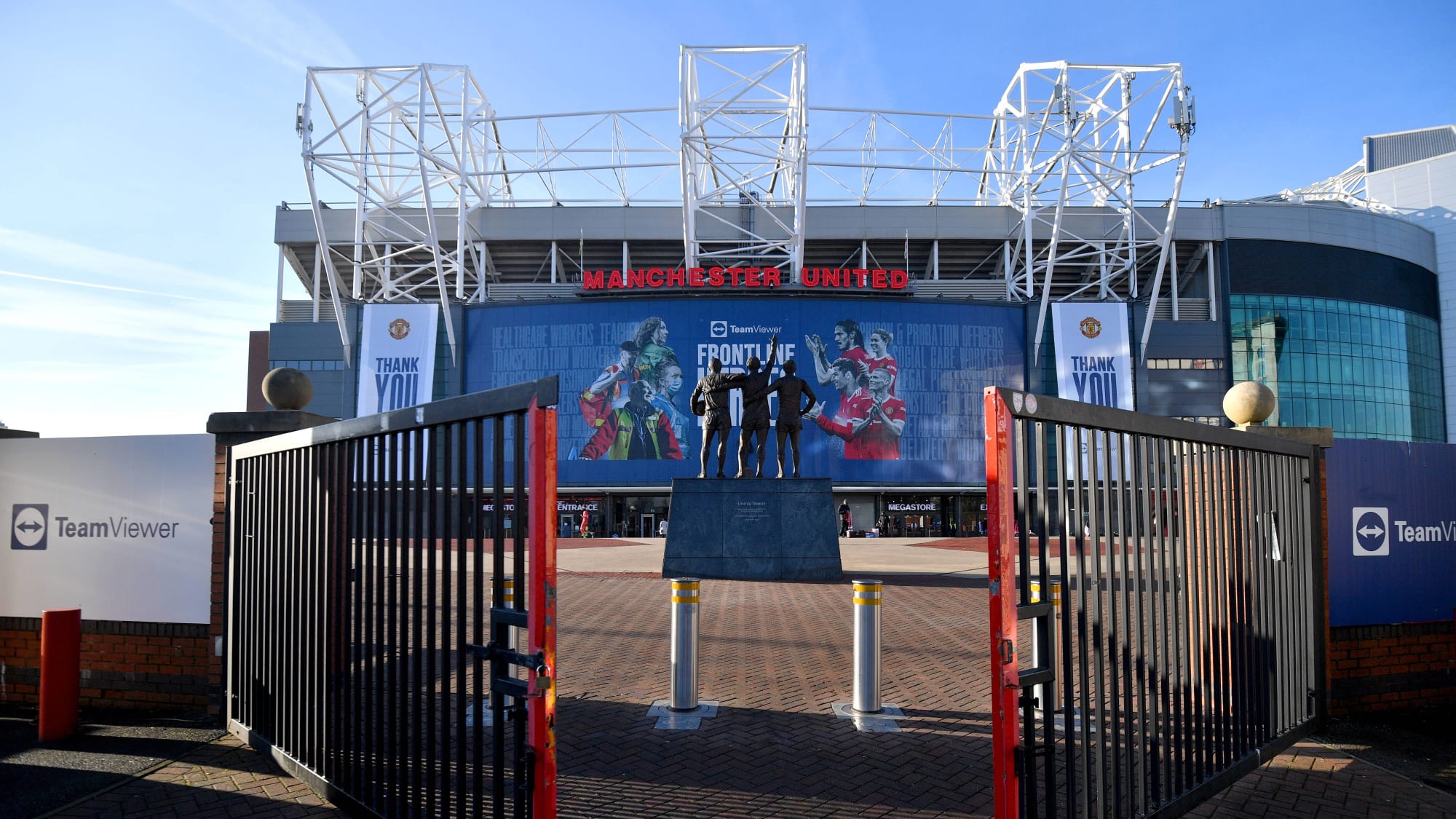 Das Old Trafford öffnete seine Pforten