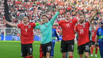 Für Österreichs Nationalteam war im Achtelfinale der EM Endstation.