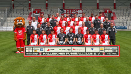 Der Hallesche FC wird bis Saisonende noch von Puma ausgestattet.