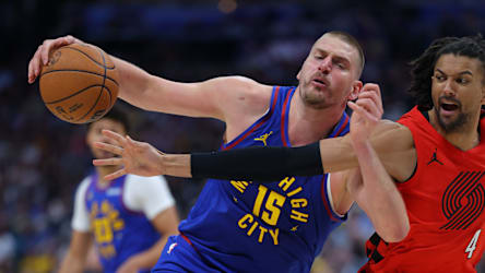 Nikola Jokic markierte gegen Portland ein Triple-Double.