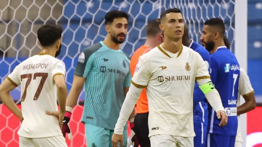 Cristiano Ronaldo und Al-Nasr blieb der Einzug ins Pokalfinale verwehrt.