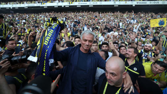 Emotionale Vorstellung: José Mourinho am Sonntagabend in Istanbul.
