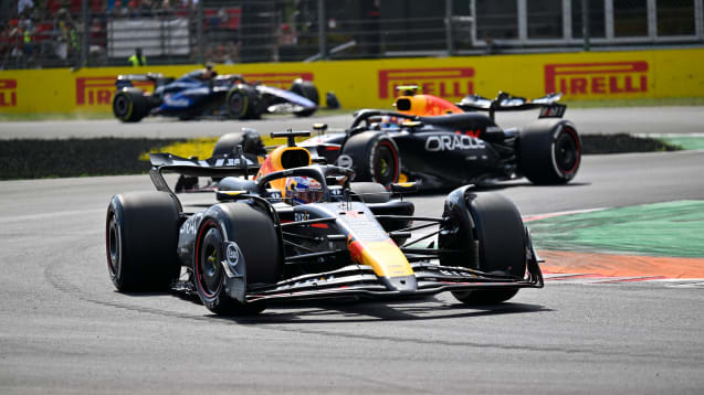 "Alles war zu langsam": Max Verstappen im Red Bull.